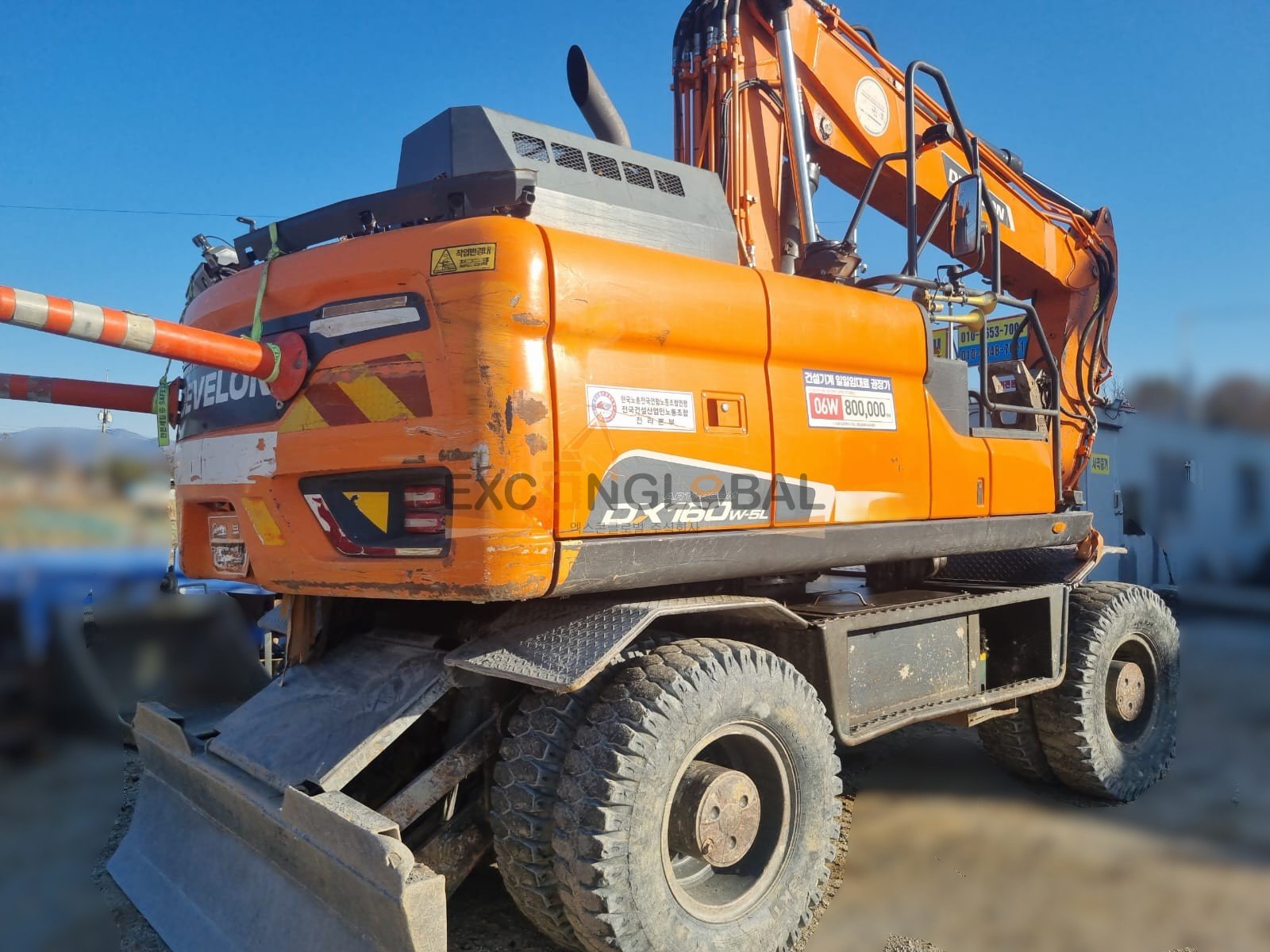 2021 DEVELON DX160W-5L