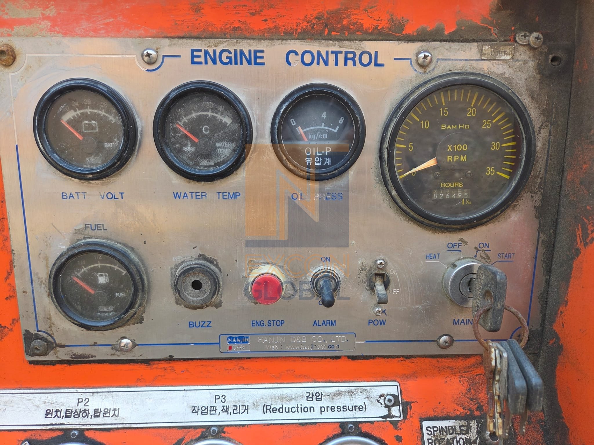 2009 HANJIN DNB	P6000(16W)