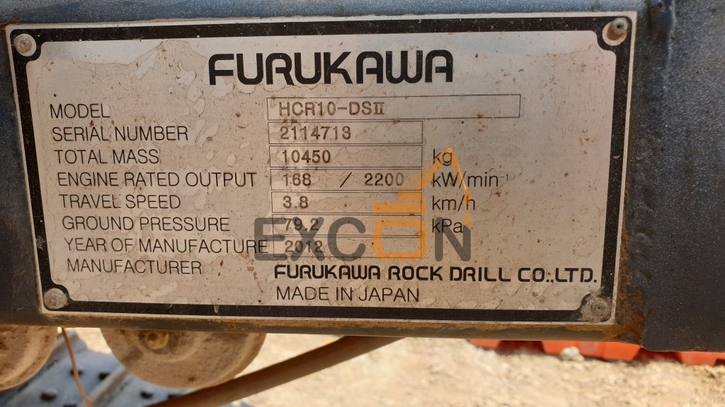 2012 FURUKAWA HCR10-DSII
